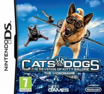 Cats & Dogs - The Revenge of Kitty Galore - The Videogame (Europe) (En,Fr,De,Es,It,Nl) box cover front